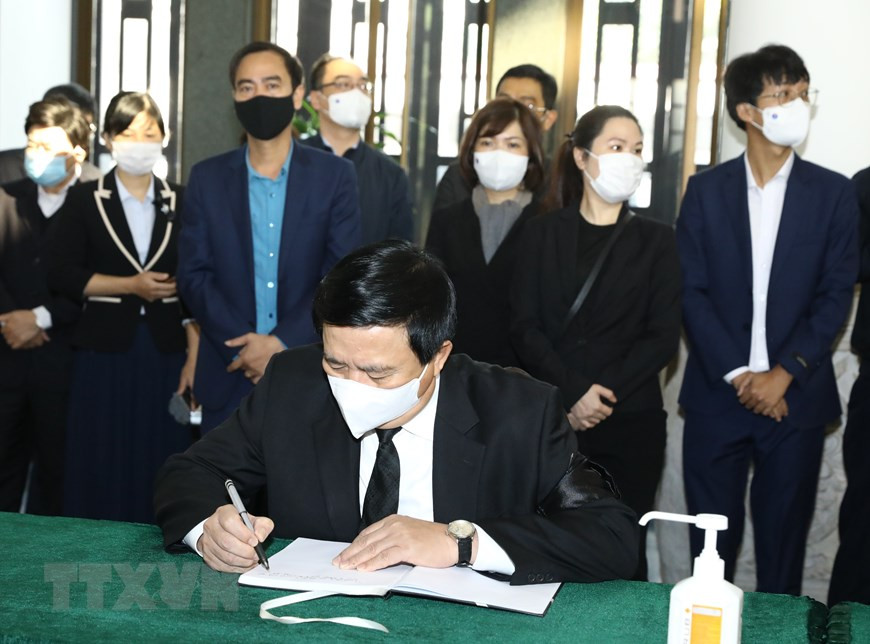 El miembro del Buró Político, presidente del Consejo Teórico Central y director de la Academia Política Nacional Ho Chi Minh, Nguyen Xuan Thang. (Foto: VNA)