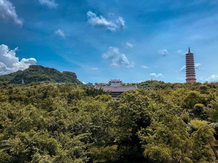 La pagoda Bai Dinh. (Foto: Vietnam+)