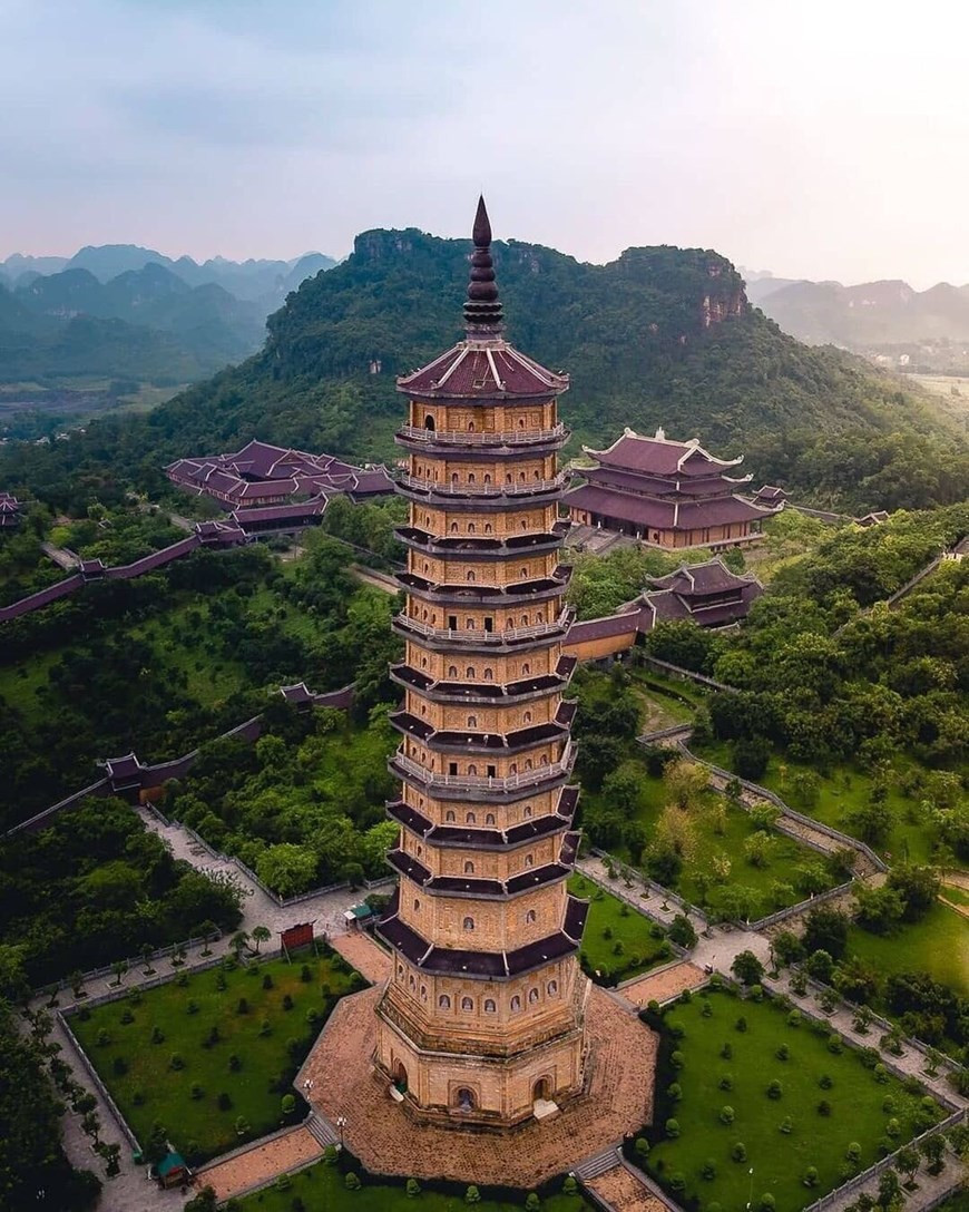 La pagoda Bai Dinh. (Foto: Vietnam+)
