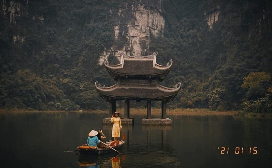 En la actualidad, se aplican medidas sanitarias estrictas en todos los destinos turísticos en Ninh Binh, para prevenir el contagio del COVID-19. (Foto: Vietnam+)