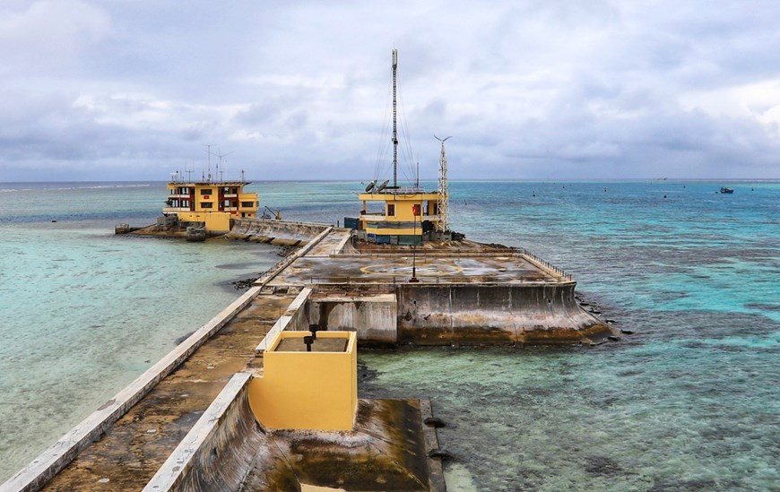 El panorama de la isla Da Lon A. (Fuente: VNA)