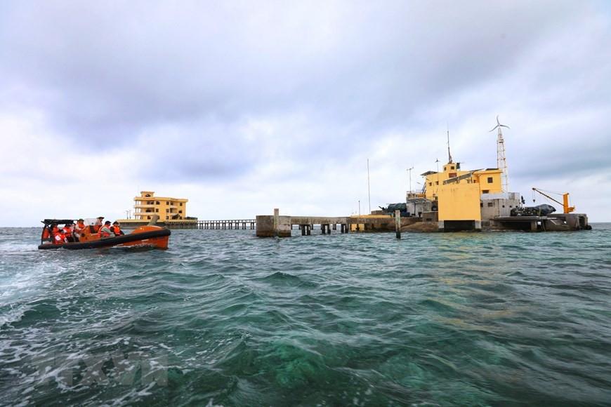 La belleza de la isla Da Lon A. (Fuente: VNA)