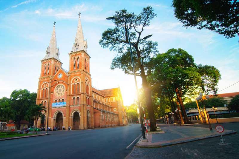 Catedral de Notre Dame en Ciudad Ho Chi Minh (Fuente: VNA)
