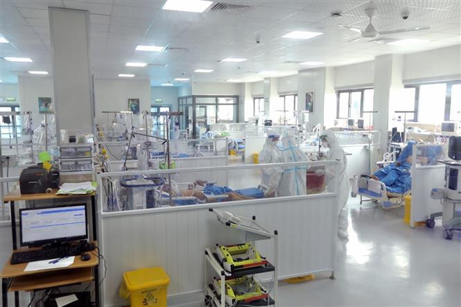 Hasta la fecha, el hospital de campaña ha realizado el tratamiento médico para 17 pacientes graves del COVID-19 (Fuente: VNA)