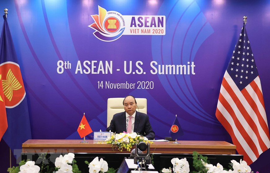 El primer ministro de Vietnam, Nguyen Xuan Phuc, preside la VIII Cumbre ASEAN-Estados Unidos (Foto: VNA)