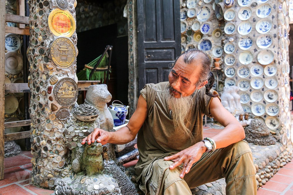 Los objetos antiguos en la casa de Truong (Fuente: Vietnam+)