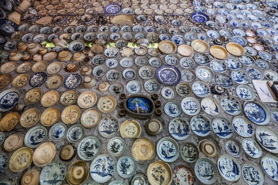 Los objetos antiguos en el interior de la casa de Truong (Fuente: Vietnam+)