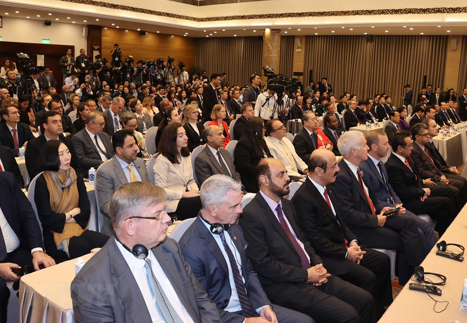 Representantes de los países miembros de la ASEAN (Fuente:VNA)