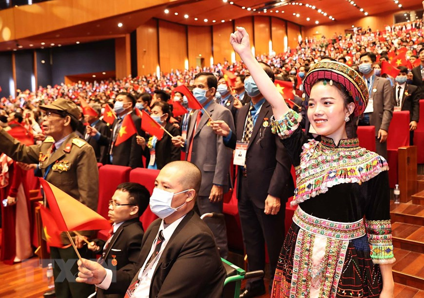 Participantes en el evento. (Fuente: VNA)