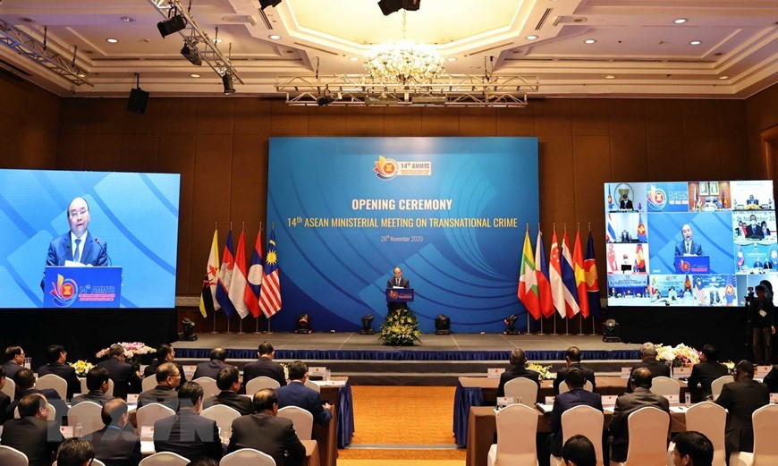 El primer ministro de Vietnam, Nguyen Xuan Phuc, interviene en la AMMTC 14 (Foto: VNA)