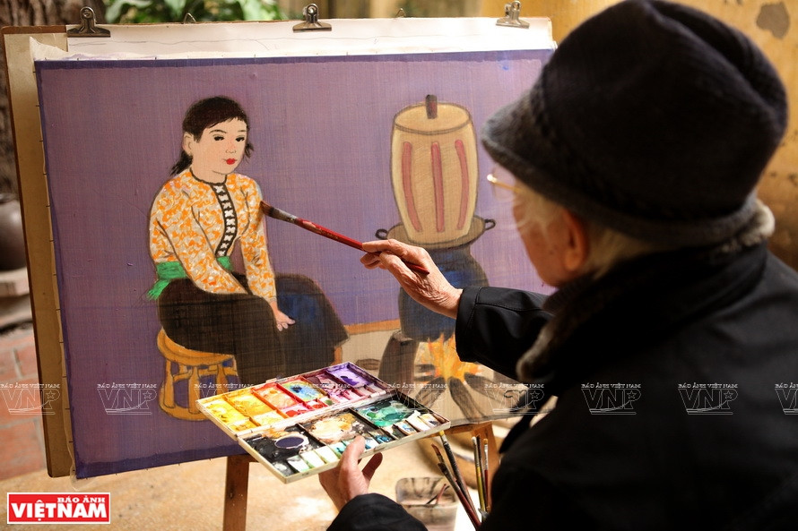 El artista y su pintura