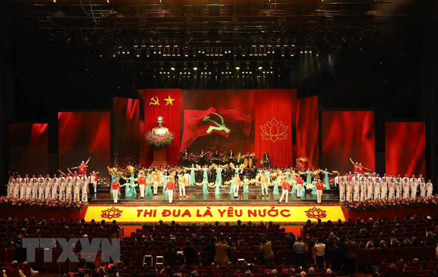 La apertura del X Congreso Nacional de Emulación Patriótica. (Fuente: VNA) 