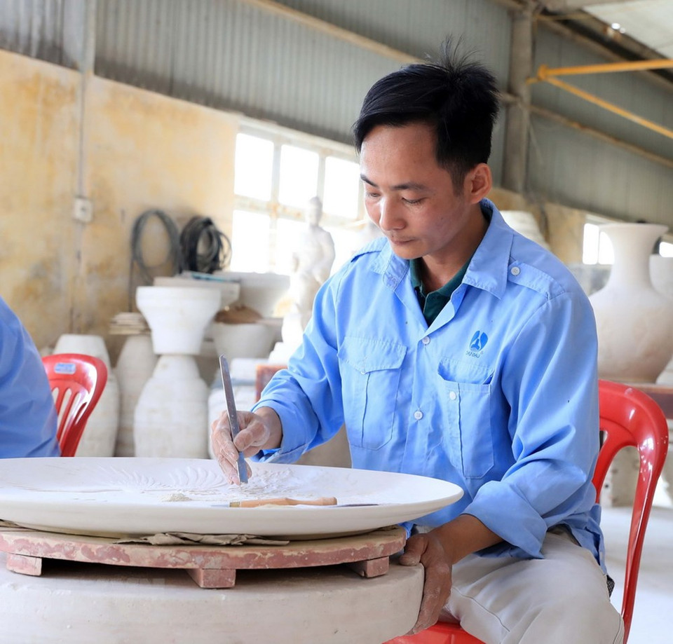 Productos tradicionales de Chu Dau elaborados por las manos hábiles. (Fuente: VNA)