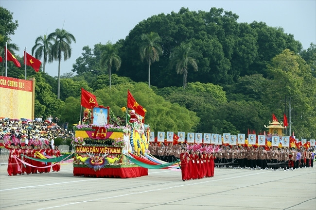 La representación de los agricultores (Fuente: VNA)