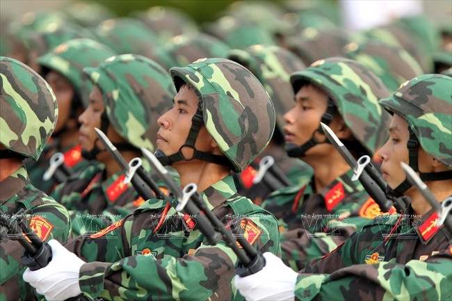 La infantería (Fuente: VNA)