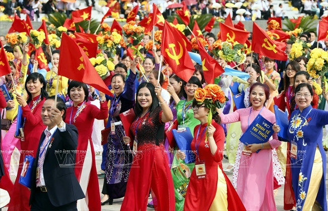 La representación de los empresarios (Fuente: VNA)