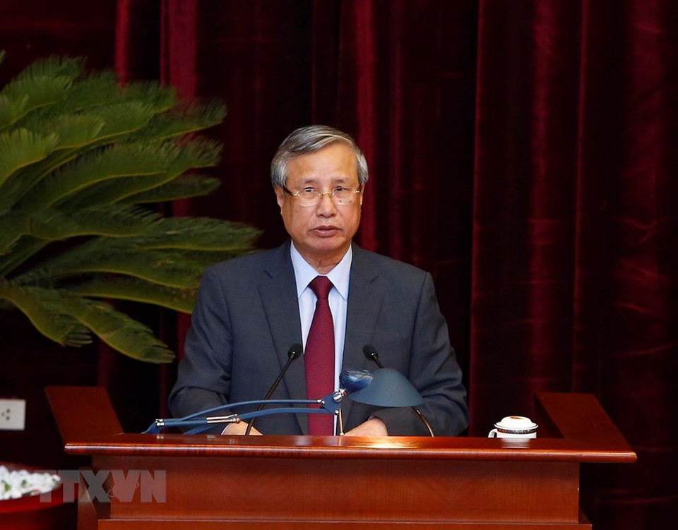 El miembro del Buró Político y también permanente del Secretariado del Comité Central del Partido, Tran Quoc Vuong (Fuente: VNA)