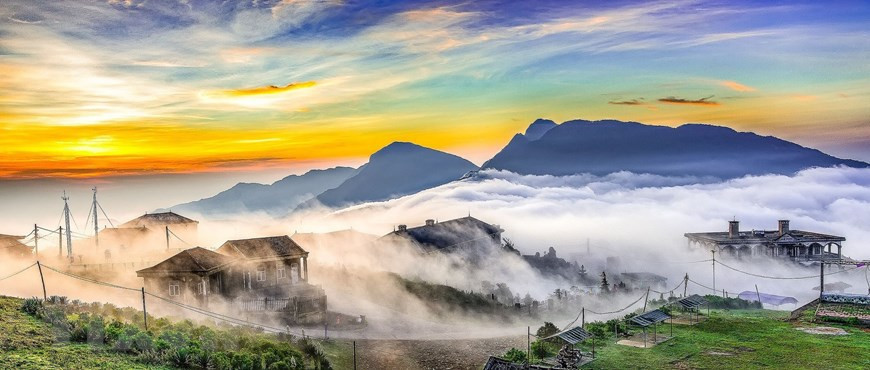 Panorama escénico de Mau Son (Foto: VNA)