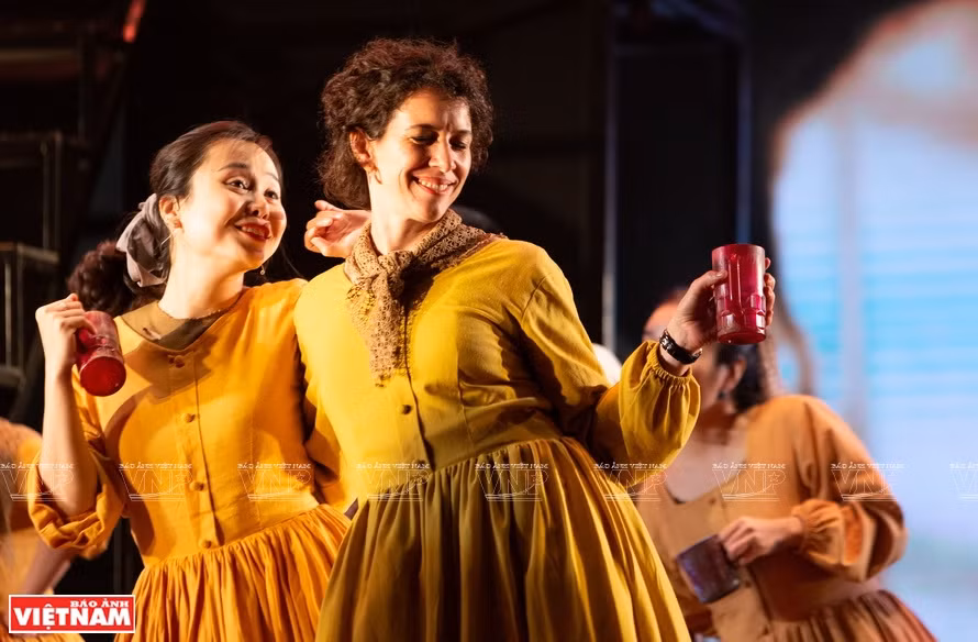 En 2020, Anne Sophie interpretó el musical “Los Miserables” en Hanoi. (Foto: VNA)