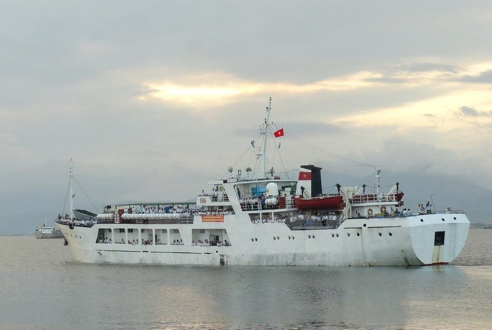 El barco 996 (Fuente: VNA)