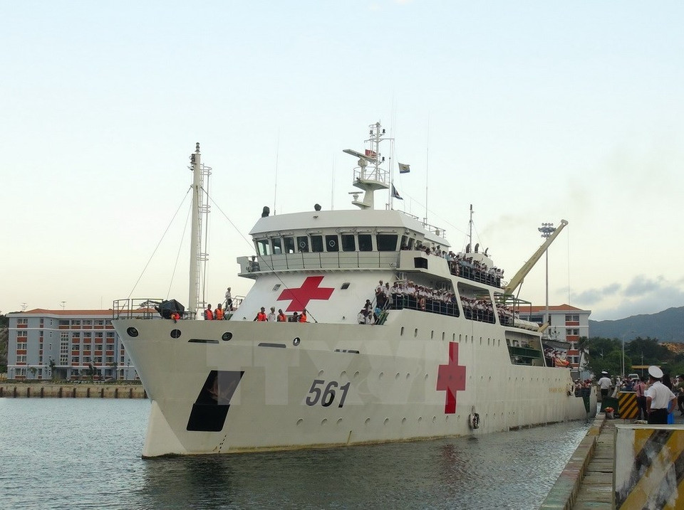 El barco 561 parte hacia Truong Sa (Fuente: VNA)