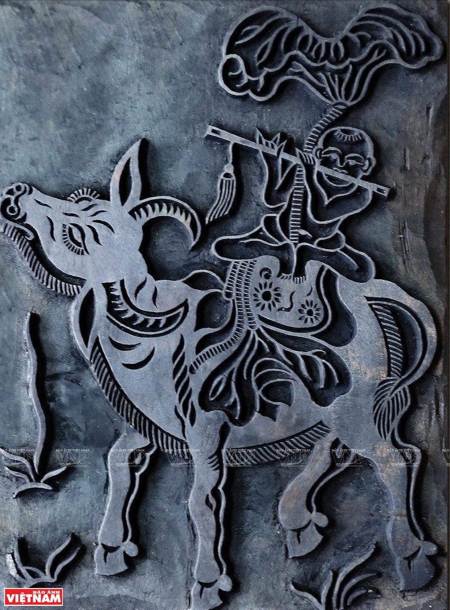 Conocida pintura de Dong Ho (Foto: VNA)