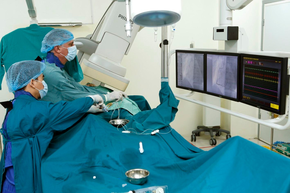 El Hospital de Amistad Vietnam-Cuba Dong Hoi dispone de 1.170 camas con equipos modernos. (Fuente: VNA)