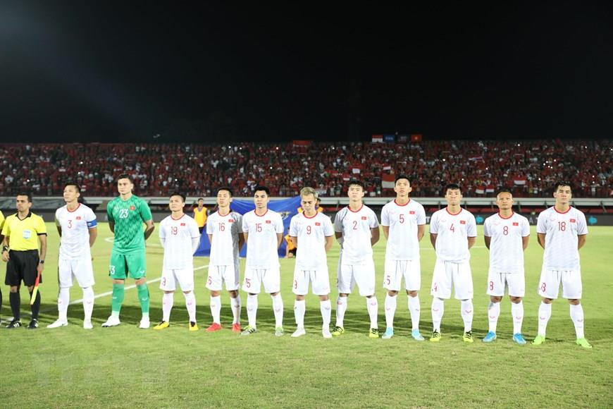 Partido entre Vietnam e Indonesia en el estadio Kapten I Wayan Dipta en Bali. (Fuente: VNA)