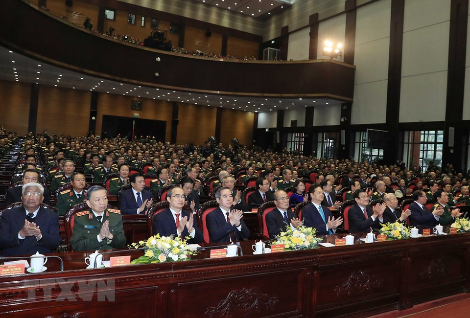 Delegados en la ceremonia (Foto: VNA)