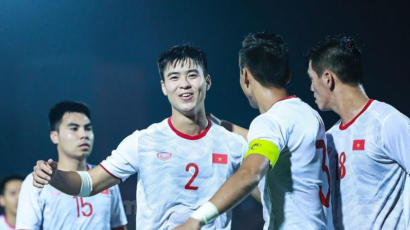 Partido entre Vietnam e Indonesia en el estadio Kapten I Wayan Dipta en Bali. (Fuente: VNA)