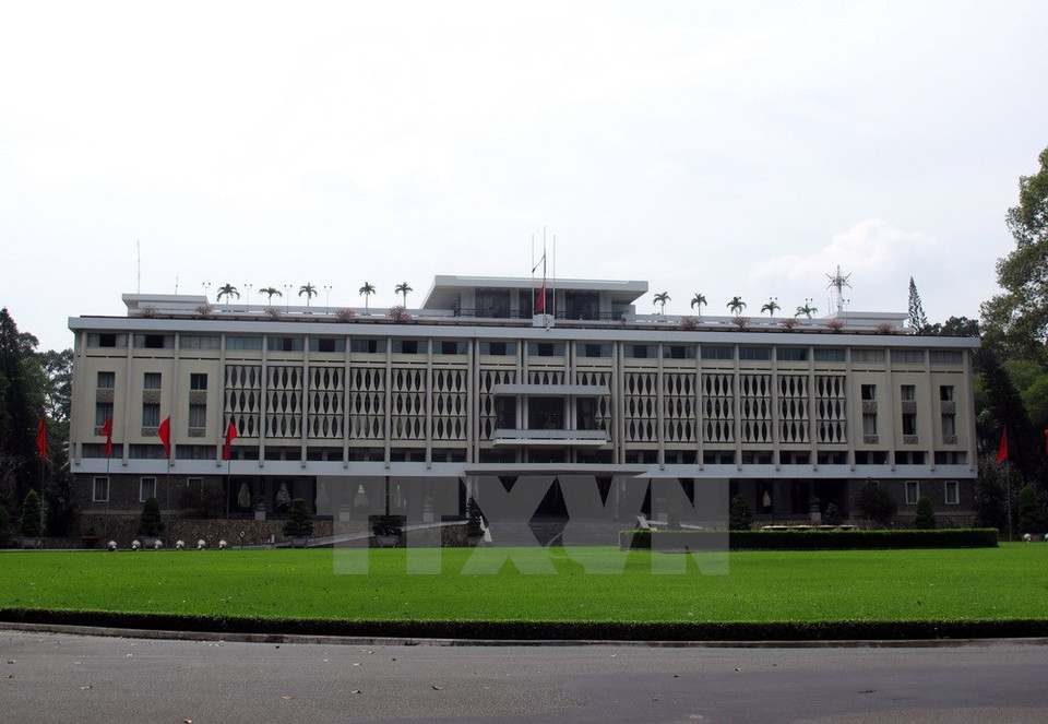 El Palacio de la Reunificación, en Ciudad Ho Chi Minh (Fuente: VNA)