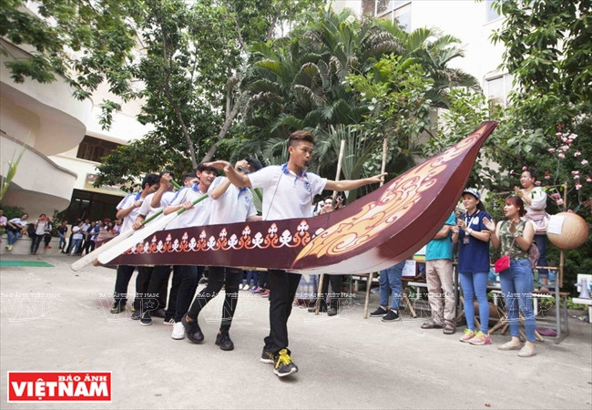 Canoa tradicional de los Khmer 