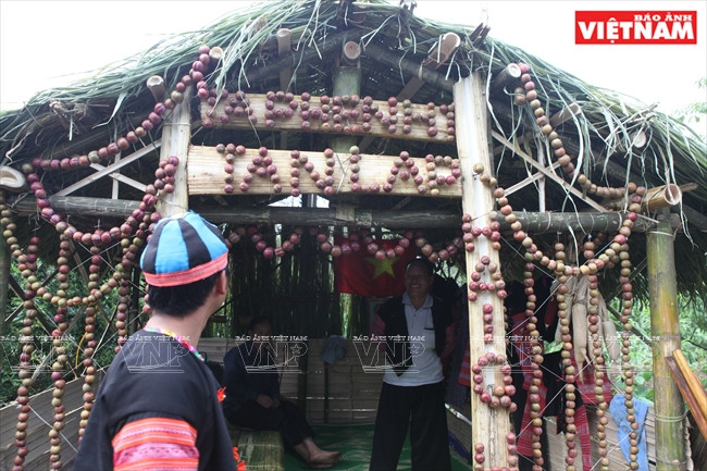 Campamento de un grupo de Mong. 
