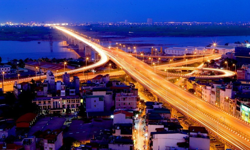 Hanoi mantiene hoy un avance incesante y una amplia conexión con otras provincias y ciudades (Fuente: VNA)