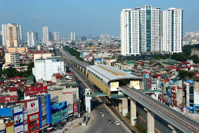 Sistema de transporte avanzado de Hanoi (Fuente: VNA)