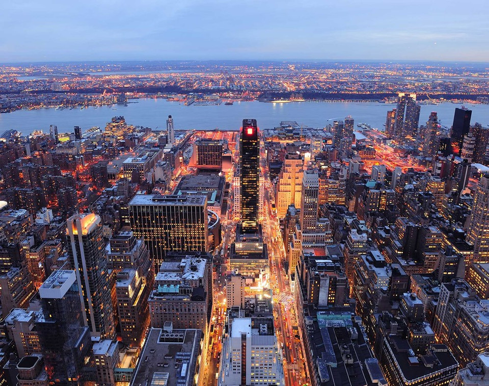 No.10: Nueva York, centro cultural, artístico y recreativo del mundo, siempre gana el favoritismo de los turistas.