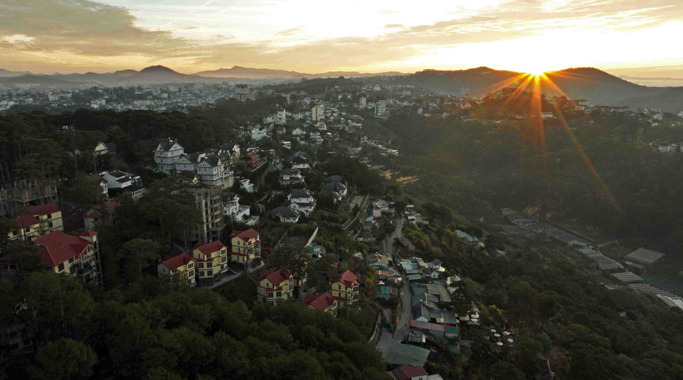 Amanecer en la ciudad de Da Lat (Fuente: VNA)