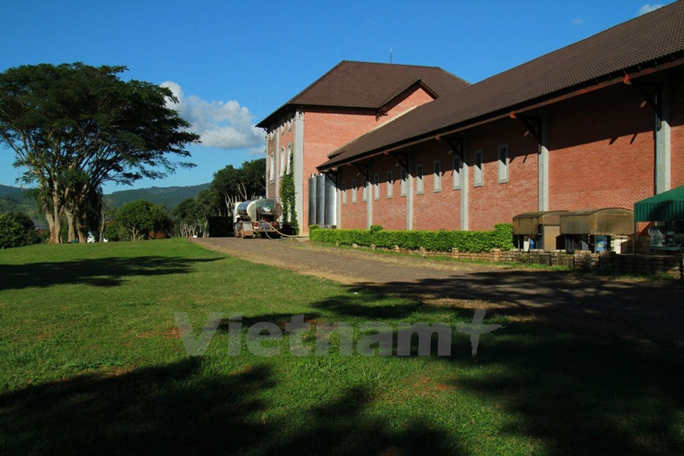 La compañía Dalat Milk, con arquitectura francesa (Fuente: VNA)