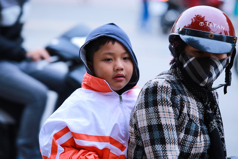 Uniformes de invierno son utilizados.
