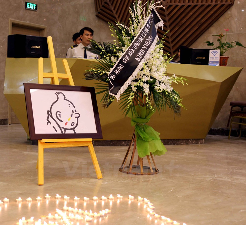 Un triste Tintín, un triste mundo (Fuente: VNA)