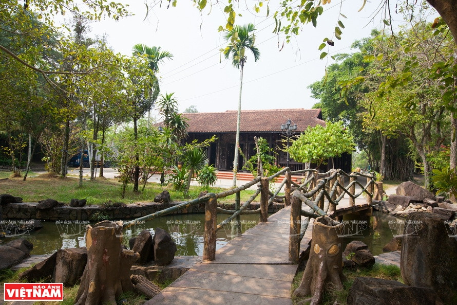 La arquitectura de la casa jardín del suroeste en el antiguo pueblo de Phuoc Loc Tho. (Foto: Revista Vietnam)