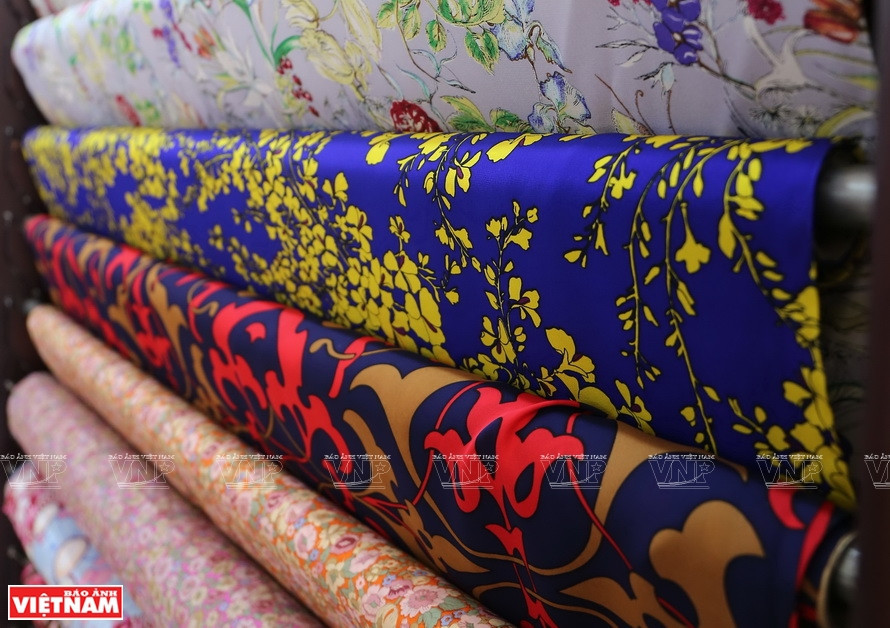 Productos de seda de alta calidad de Van Phuc.