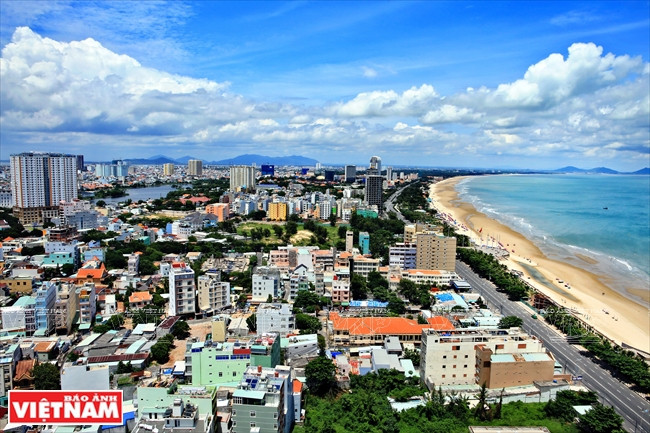Un rincón de la ciudad de Vung Tau.