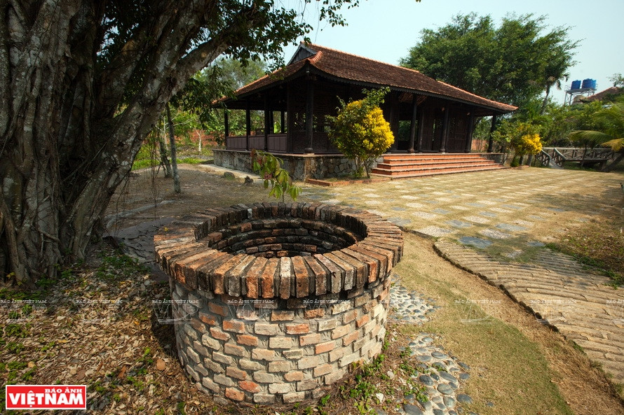 La arquitectura de la casa jardín del suroeste en el antiguo pueblo de Phuoc Loc Tho. (Foto: Revista Vietnam)