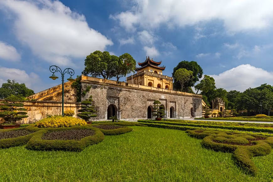 Ciudadela Imperial Thang Long, reconocida en 2010 por la UNESCO como patrimonio mundial. (Fuente: VNA)