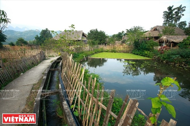Un rincón de la aldea Ha Thanh (Fuente: VNA)