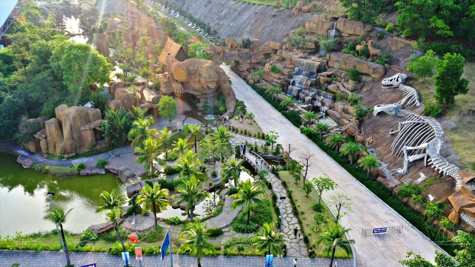 Una esquina del parque King Kong en la isla Tuan Chau. (Foto: VNP/VNA)