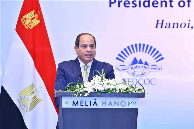 Efectúan en Hanoi Foro Empresarial Vietnam- Egipto (Fuente: VNA)