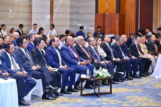 Efectúan en Hanoi Foro Empresarial Vietnam- Egipto (Fuente: VNA)