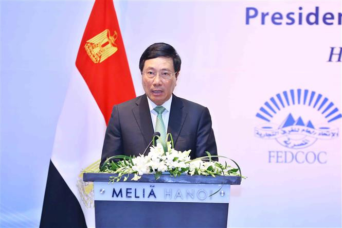 Efectúan en Hanoi Foro Empresarial Vietnam- Egipto (Fuente: VNA)